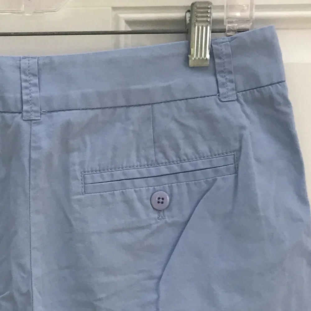 J. CREW Broken-in Twill Blue Chino SHORTS